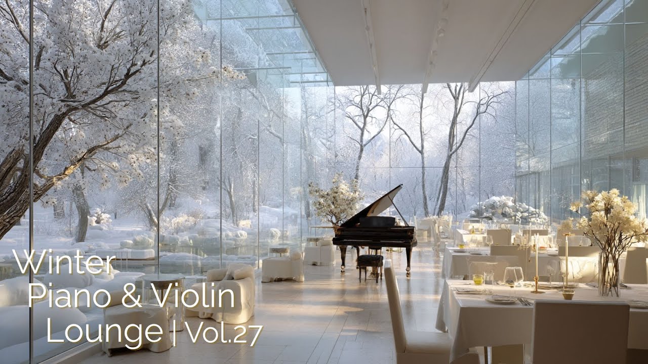 Winter Piano & Violin Lounge | Luxury Calm | Vol.27