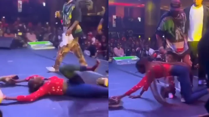 FANS GO CRAZY AS DAVIDO GIFT HER 2MILLION ON STAGE AND DASH HER HIS MULTIMILLION SHOE