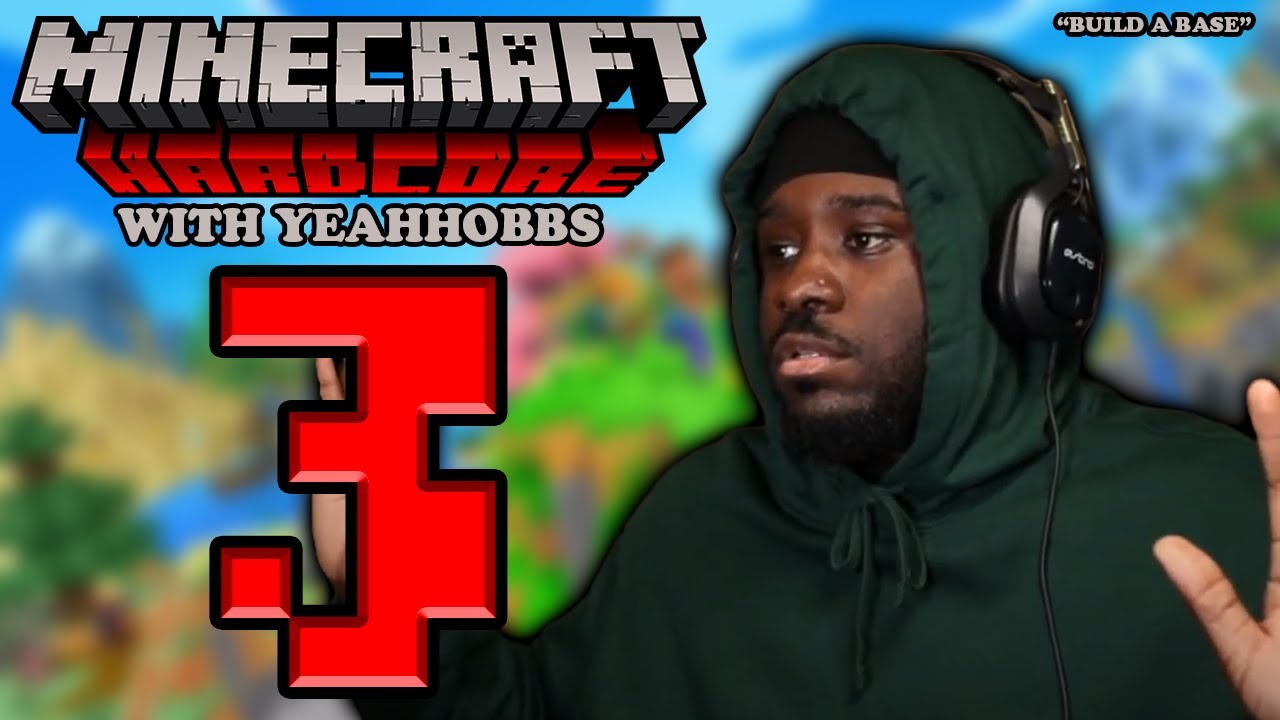 HARDCORE MINECRAFT LIVE DAY 3 w/ Hobbs - YouTube