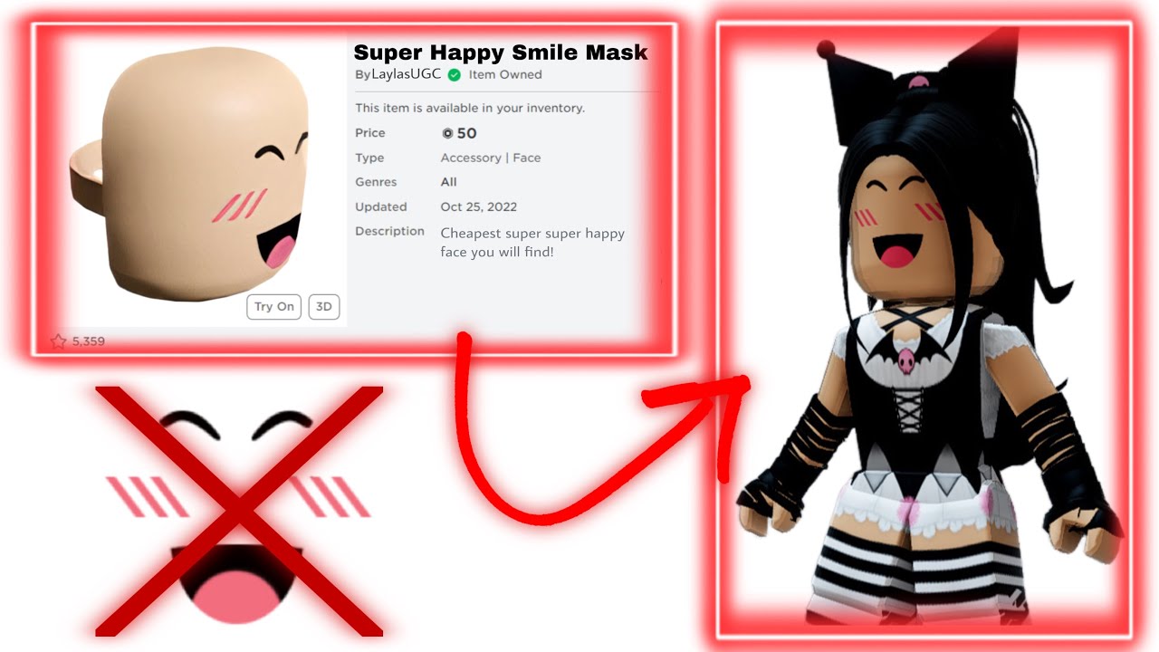 dead noob - Roblox Face Mask