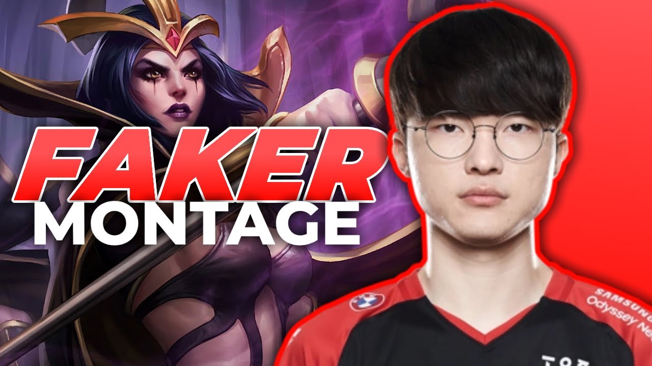 T1 Faker MIDLANE LEGEND Montage  Best of Faker Stream Highlights 