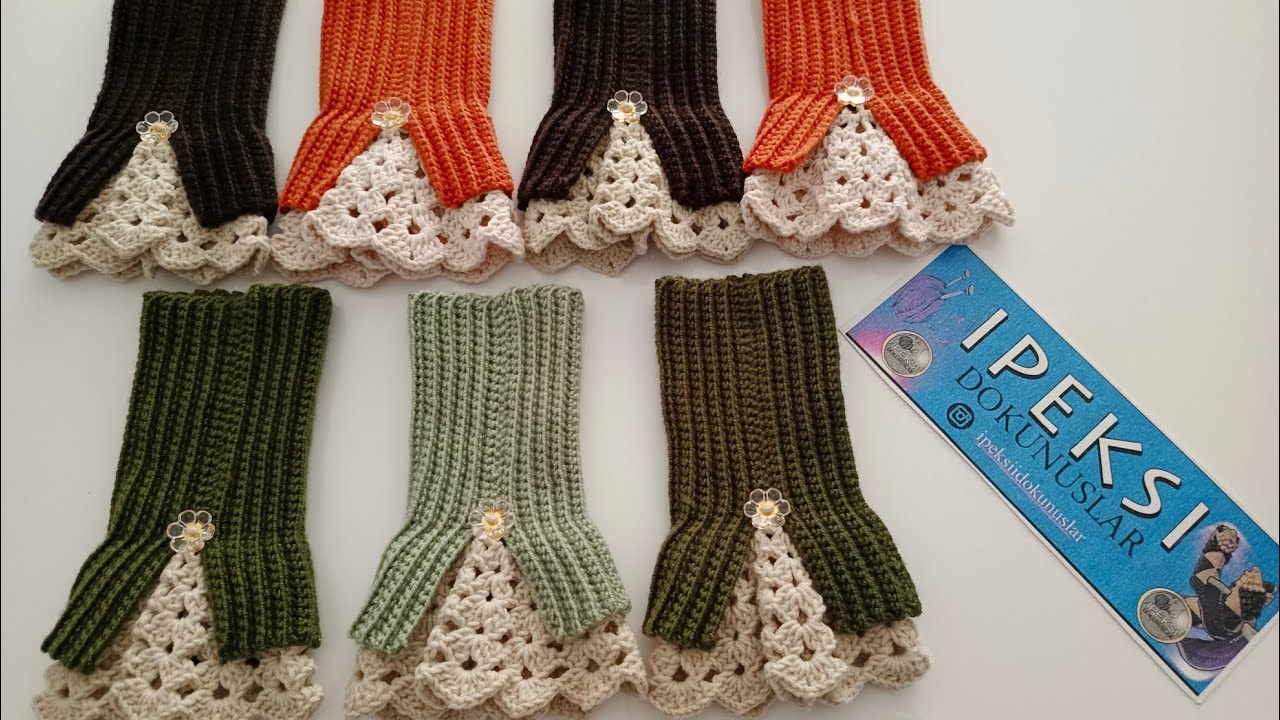 📢VİRAL OLAN VİNTAGE ELDİVENİ ÖRMEYEN KALMASIN HADİ GELİN BİRLİKTE ÖRÜYORUZ 🥰💯✅