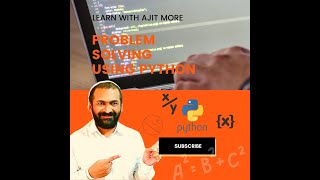 Problem Solving Using Python (Lecture 2)