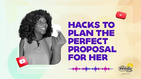 Tips on how to plan the perfect proposal/engagement.