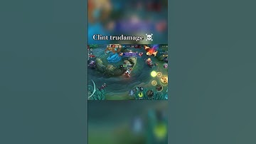 Tru damage Clint MLBB 🥶🥶🥶 #clintmlbb #MLBB #shorts #gameplay