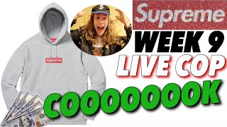 MOST INTENSE COP EVER! Supreme Swarovski Box Logo Live Cop!