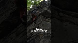 Have you ever tried rock climbing? 🤔📍: Coopers Rock State Forest