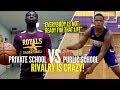 "Everybody's Not Ready For That Life" NY Public School vs Private School RIVALRY Is CRAZY!