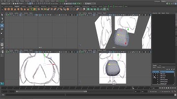 Building An Anthropomorphic 3D Duck (Low Poly/Maya)