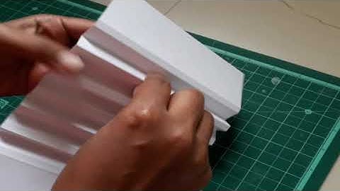 Hidden hinge for mini album pages| Reproduced using tutorial by Kathy Orta King