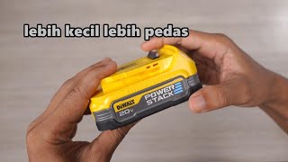 ini yg saya tunggu.. gak masuk akal tenaganya!! - baterai terbaru DEWALT POWERSTACK DCBP034, DCBP520