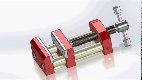Machine Vice Assembly Animation (CW6 Ex2)