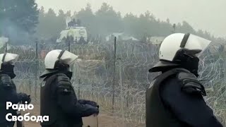 Мигранты в Беларуси: польские пограничники готовы останавливать масштабные попытки прорыва границы