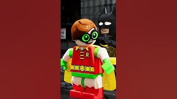 LEGO Batman and Robin Techno Dancing - Blender 3D Animation
