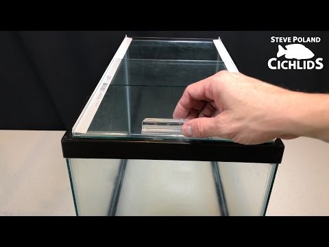 How To Make Sliding Glass Aquarium Lids