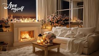 Peaceful Warming Night 🔥 Soft Piano Music and Background Instrumental to Relax, Study, Work screenshot 2