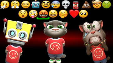 Talking tom cat 2025 version - EMOJI Smile