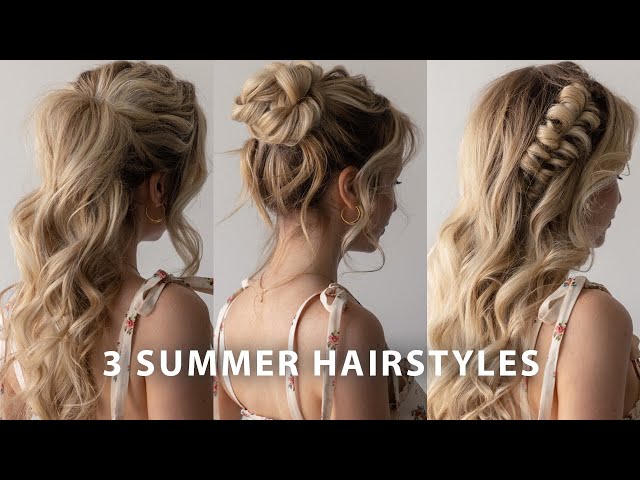 30+ Easy Summer Hairstyles to Do Yourself | Easy hairstyles for medium hair,  Cute everyday hairstyles, Hair tutorials easy