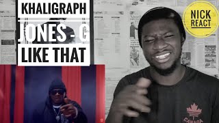 KHALIGRAPH JONES - G LIKE THAT (OFFICIAL VIDEO)| GH REACTION