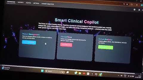 AI-Enhanced Clinical Decision Support with Smart Clinical Copilot