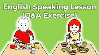 English Speaking Practice - Talking about Diet