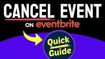 How to Cancel an Event in Eventbrite (Step by Step) 2025