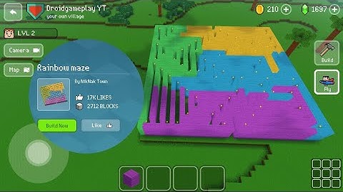Rainbow Maze - Block Craft 3d: Building Simulator Games for Free