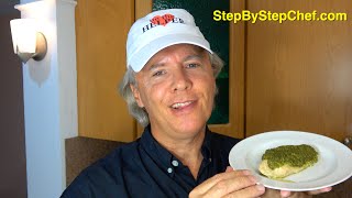 Easy Baked Pesto Chicken Recipe -- StepByStepChef.com