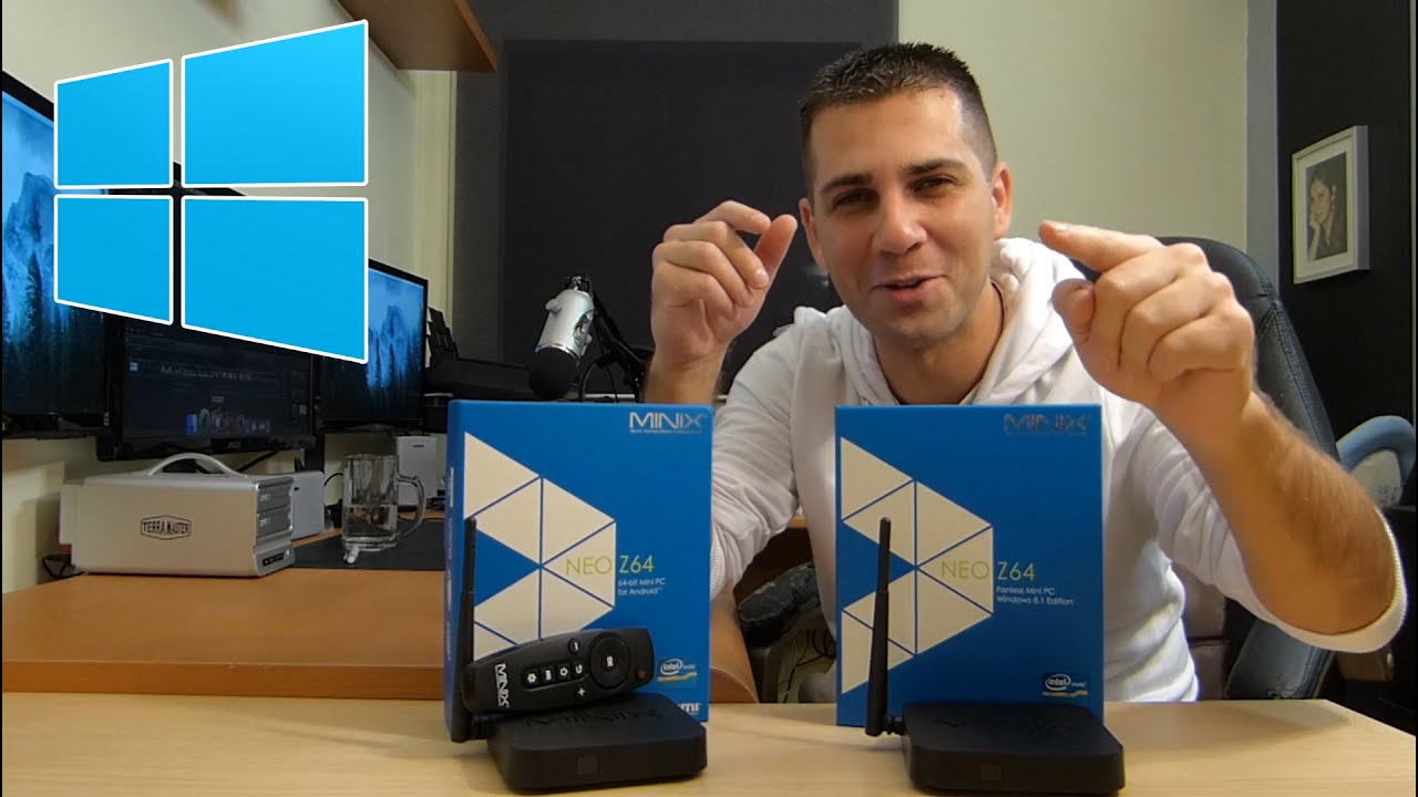 MINIX NEO Z64 Windows 8.1 Análise e Opinião YouTube
