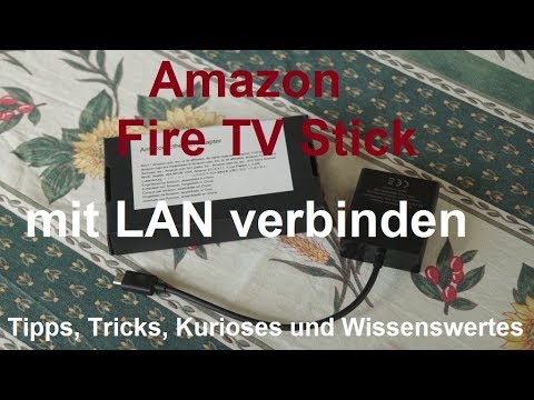 Video: Hat Amazon Fire Stick ein Netzkabel?