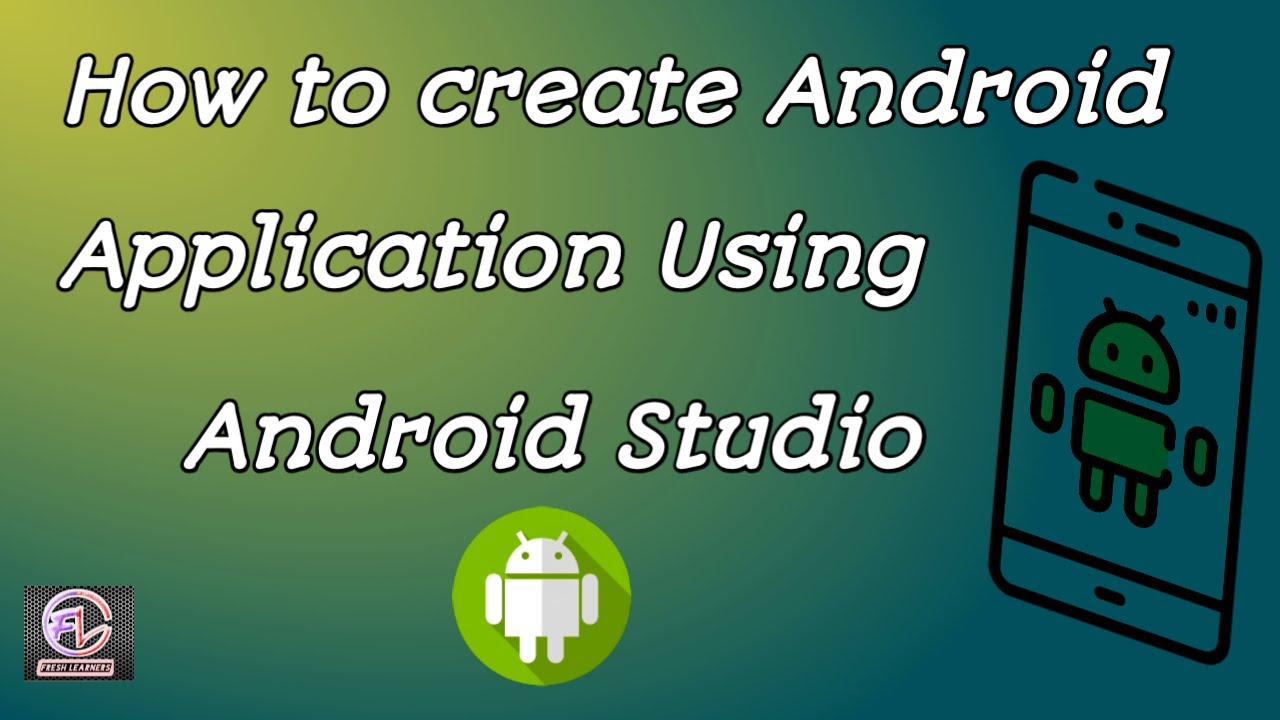 📲Create Android Application Using Android Studio 📲| Tamil - YouTube