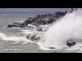 Exploding Waves on Lake Superior