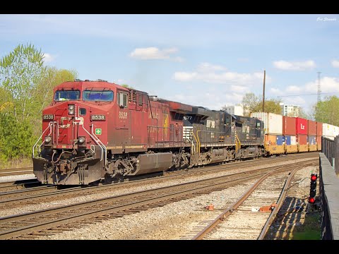 1080p60 HD: An Afternoon on the NS & CSX Atlanta Terminal - March 30 ...