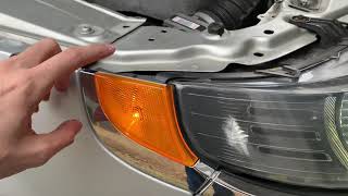 2006 - 2009 Saab 9-5 Side Marker Light Bulb and Lens Replacement