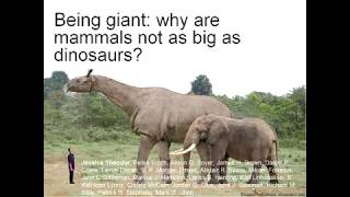 Being Giant: Why are Mammals Not as Big as Dinosaurs?