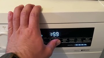 Siemens iq500 Input Panel not working properly