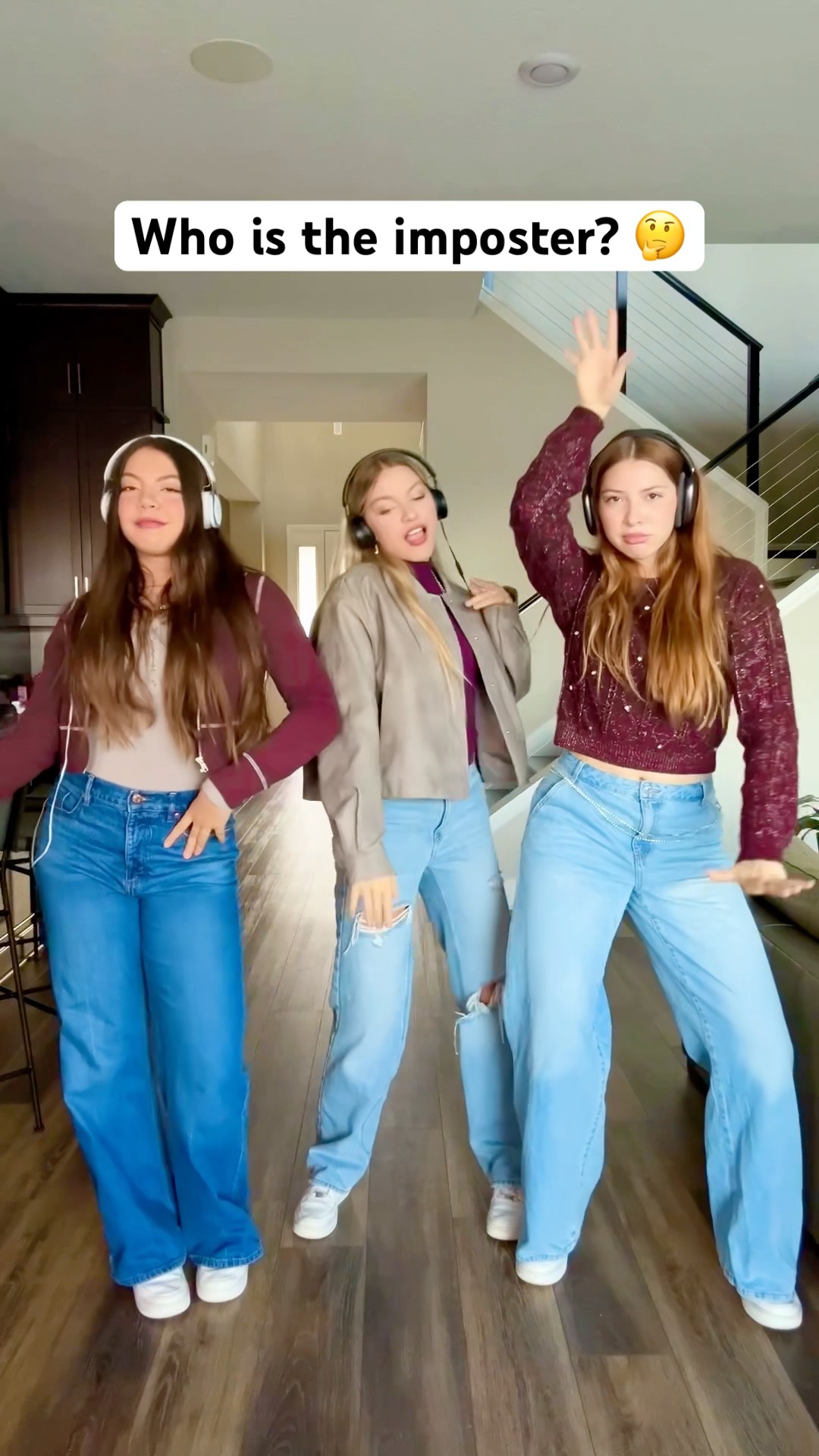 Guess the IMPOSTER Dance Challenge! ?? (Part 5) | Triple Charm #Shorts