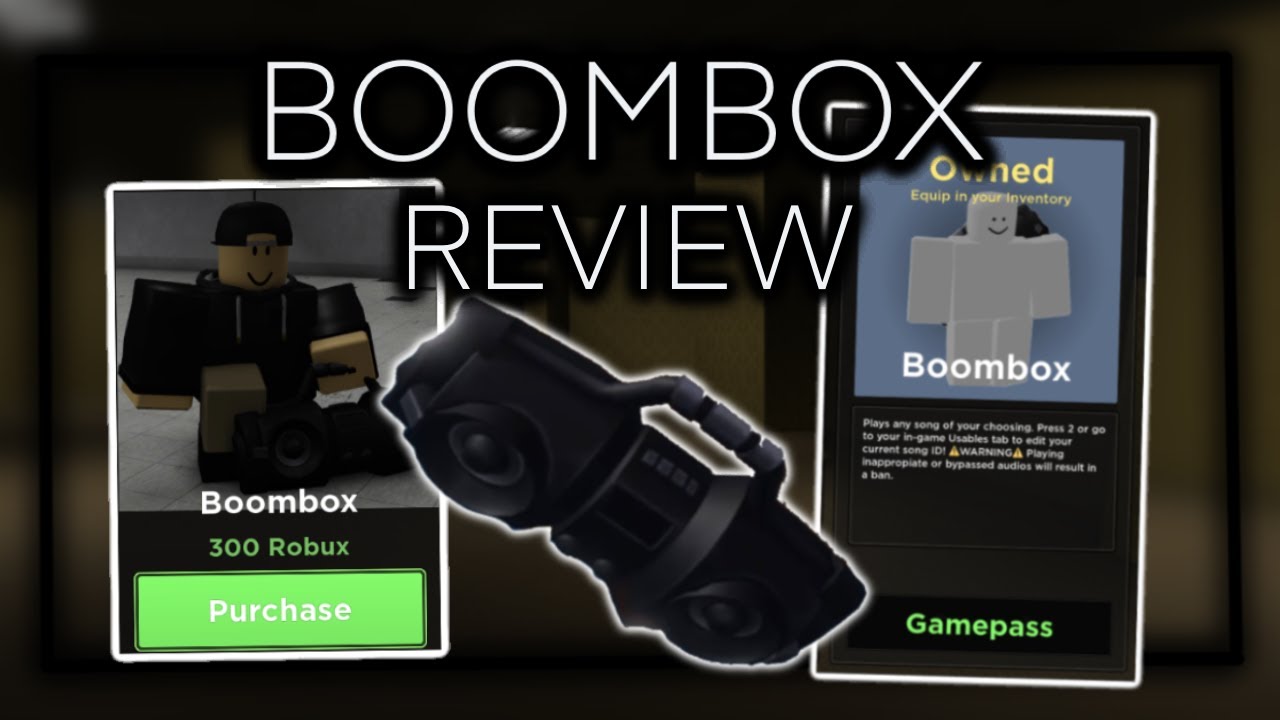 Boombox, Roblox Evade Wiki