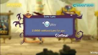 Rayman Legends (1080i HD) Walkthrough Bonus Part 1 - Uplay Rewards