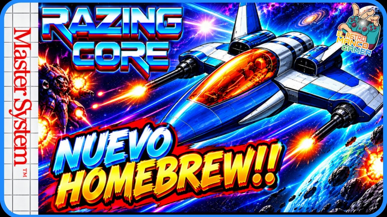 RAZING CORE - HOMEBREW 🚀 SEGA MASTER SYSTEM