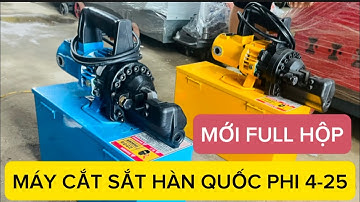MÁY CẮT SẮT THUỶ LỰC HÀN QUỐC, CHÍNH HÃNG, CHẤT LƯỢNG, BẢO HÀNH TRỌN ĐỜI