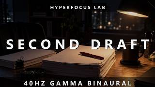 Second Draft Protocol | 45/10 Structure Pass + 55/10 Line Pass, 40Hz Gamma + 8Hz Alpha (2 Hours)