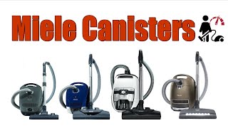 Miele Canister Vacuum Buyers Guide  Difference Models Explained