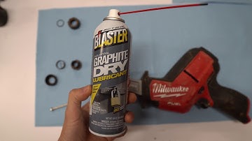 Repairing Milwaukee hackzall/sawzall blade clamp (stuck/hard to twist)