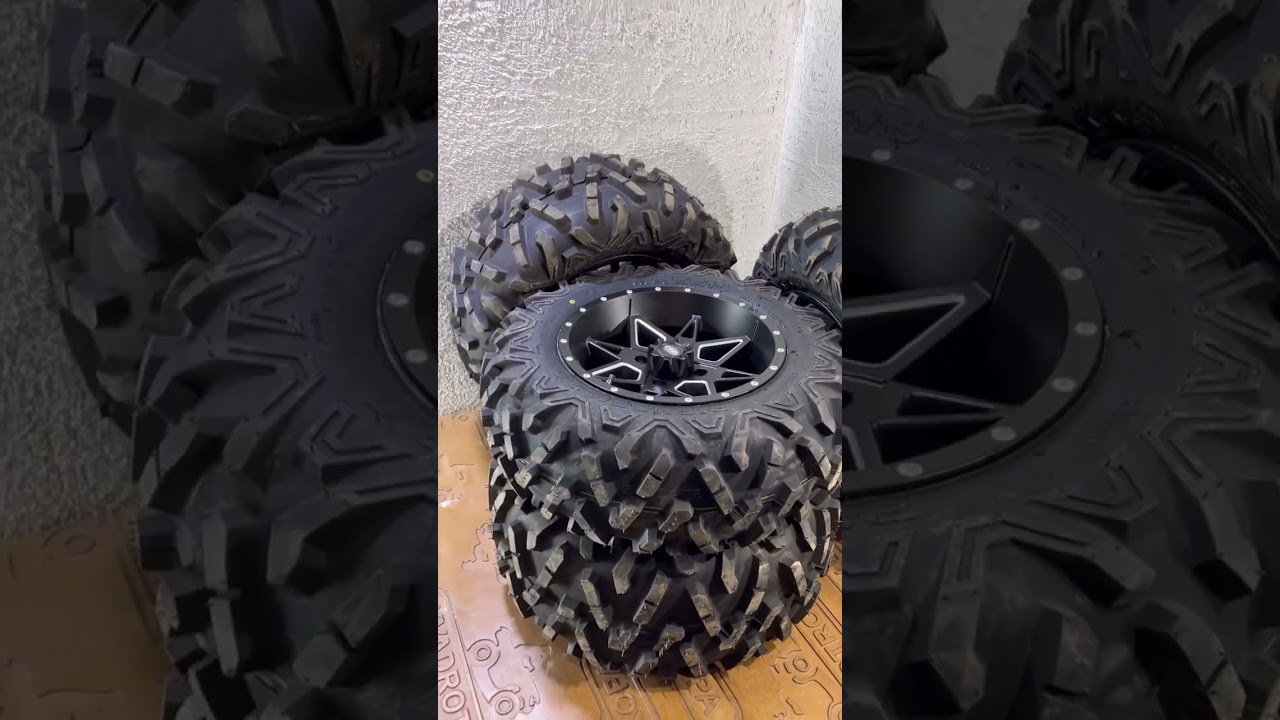 Колеса для квадроцикла: шины Maxxis bighorn 2.0 27x9-14 и 27х11-14+ диски ITP TORNADO