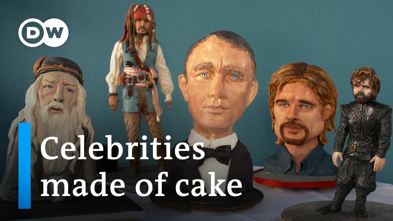 Amazing Cake Art | Hollywood Stars to Take Away | DW Food