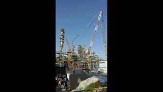 vessel erection