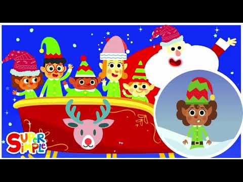 Five Little Elves | Christmas Song For Kids | Super Simple Songs | ACAPELLA