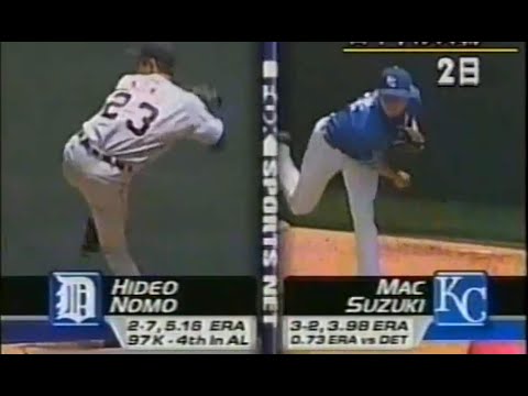 2000 7 2  野茂先発 vs #KC 相手先発 鈴木誠投手  #MLB#KauffmanStadium