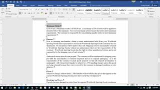 Styles and TOC in MS Word